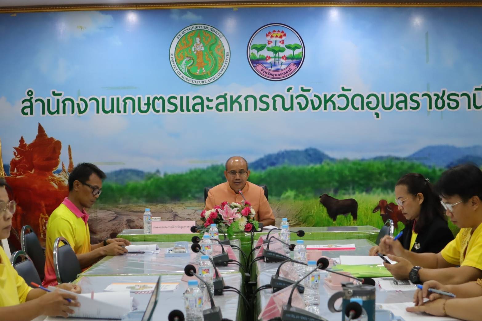 ประมง อุบลฯ ร่วมประชุมคณะทำงานสรรหาปราชญ์เกษตรของแผ่นดินระดับจังหวัด..คลิก