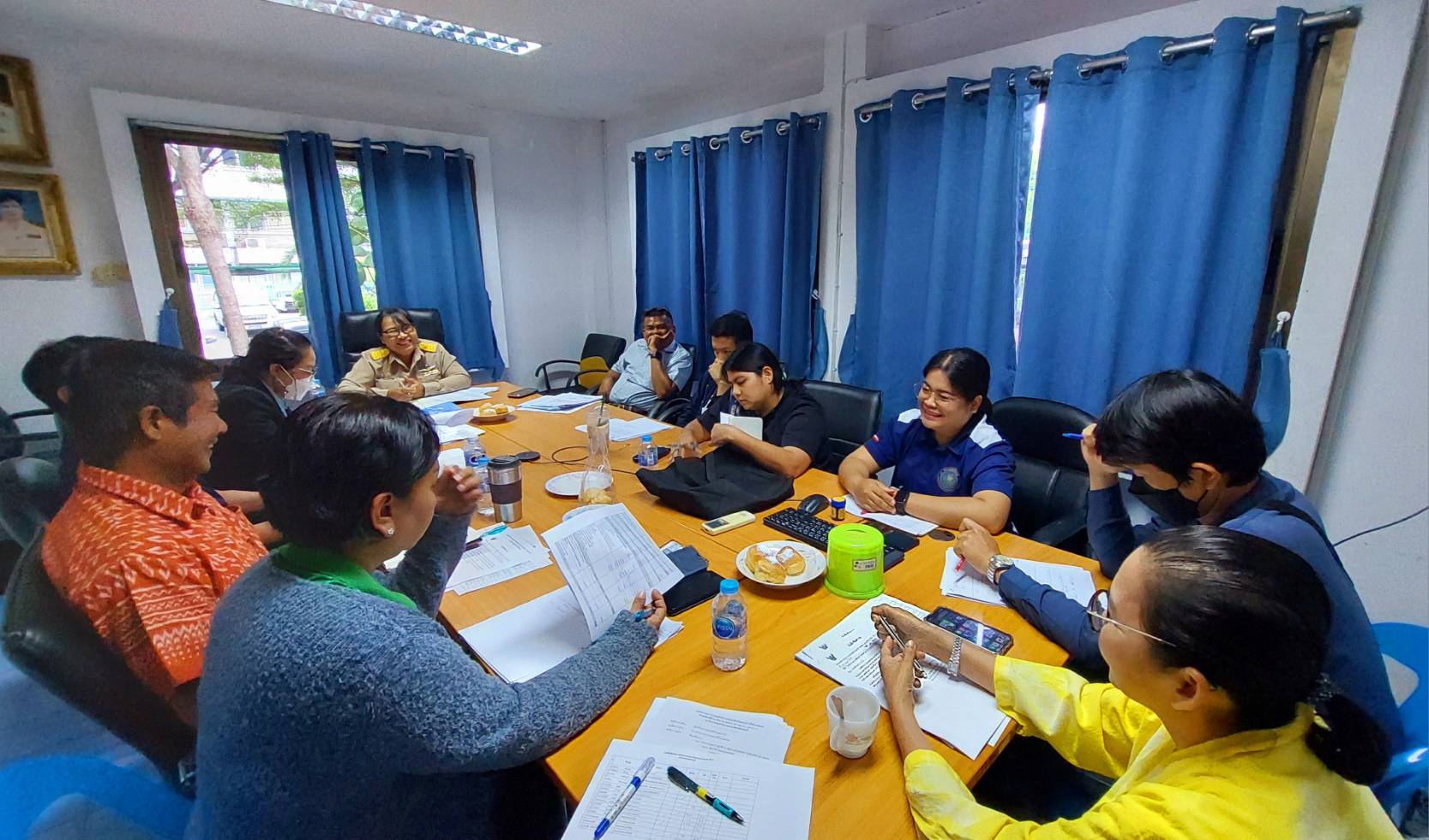 การประชุมสำนักงานประมงจังหวัดนนทบุรี ครั้งที่ 8/2567..คลิก