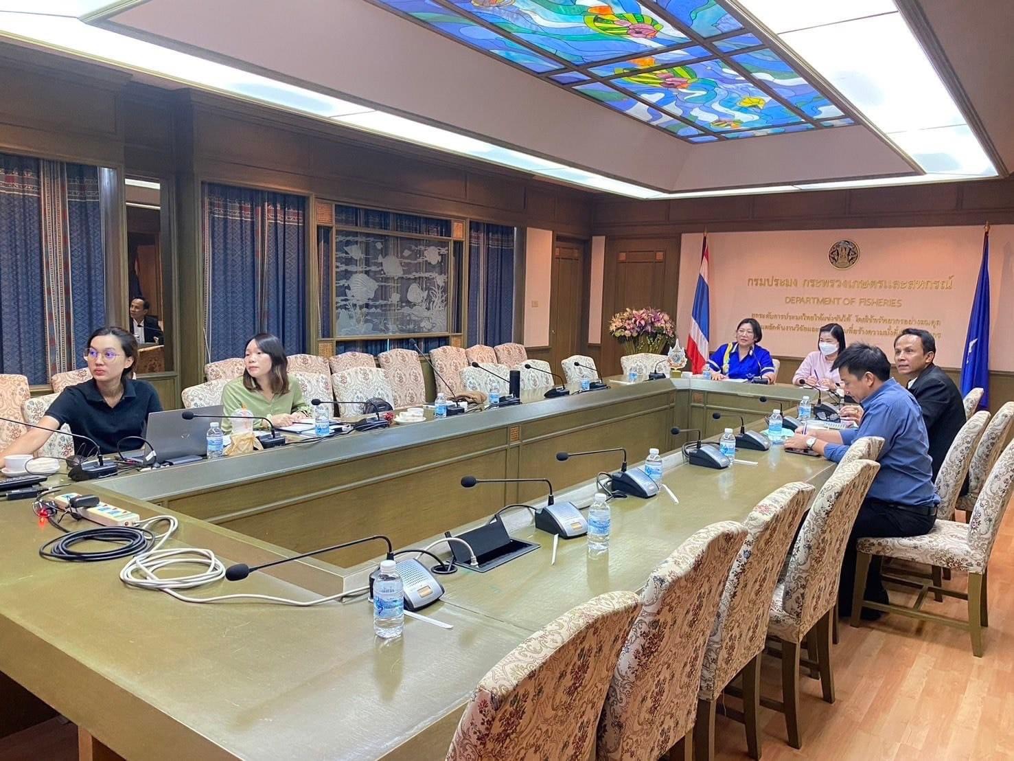 28 ส.ค. 67 ประชุมเรื่อง การประชาสัมพันธ์การขนส่งสัตว์น้ำมีชีวิตผ่านระบบขนส่งไปรษณีย์ไทย