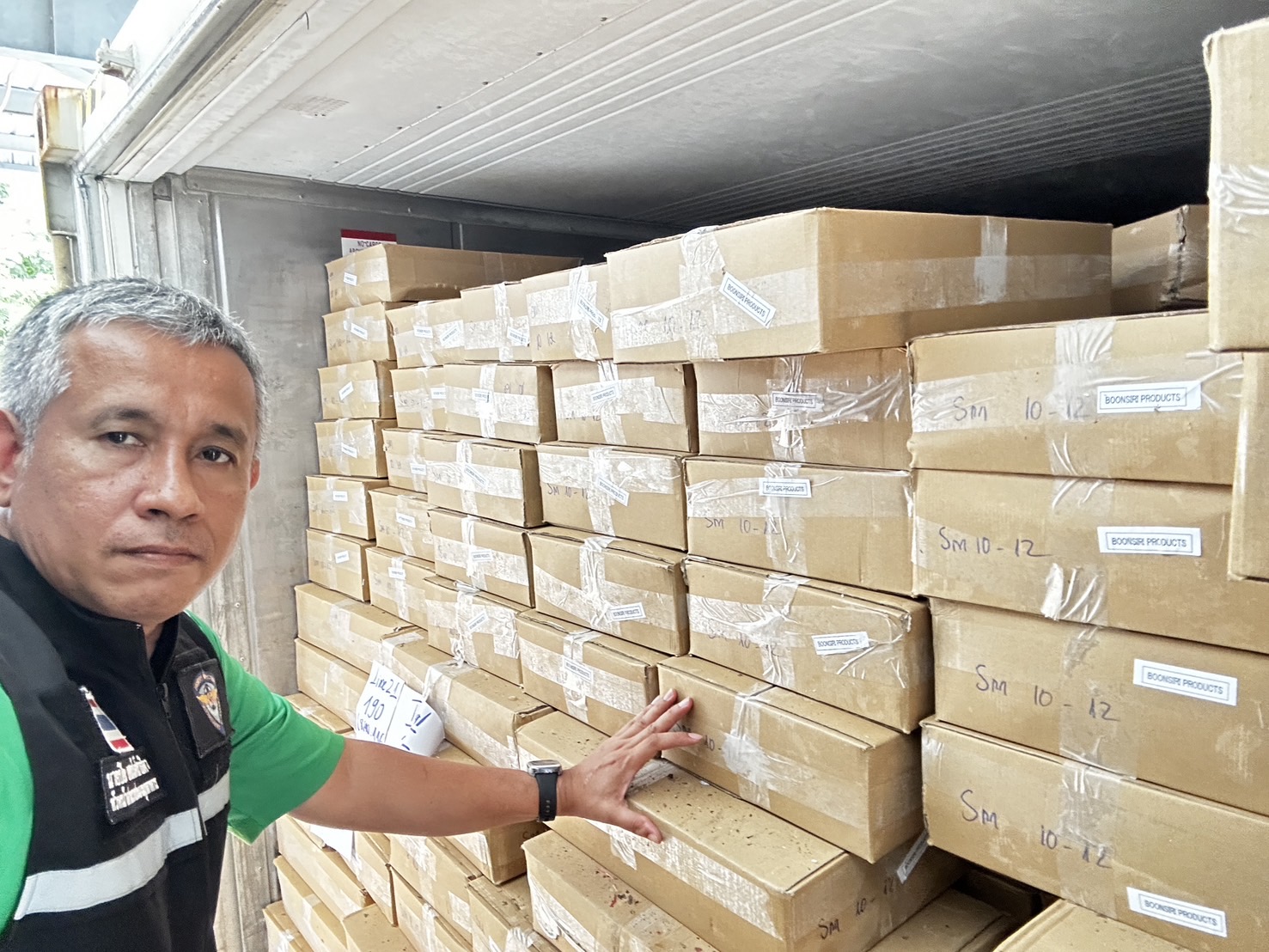 13 กันยายน 2567 ด่านตรวจประมงมุกดาหาร ตรวจสอบตู้สินค้าสัตว์น้ำ ในพื้นที่อำเภอเมือง จังหวัดมุกดาหาร..คลิก