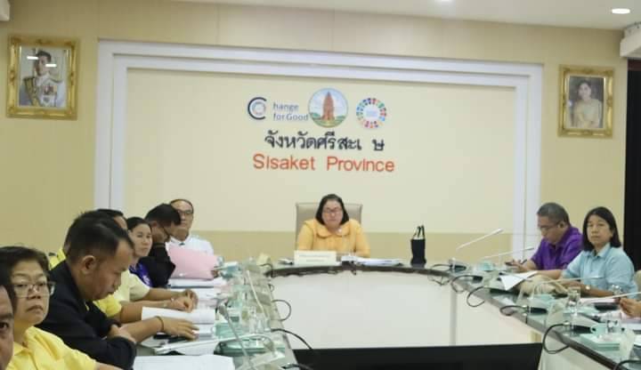 เข้าร่วมการประชุมคณะกรรมการขับเคลื่อนงานด้านการเกษตรระดับจังหวัด จังหวัดศรีสะเกษ ครั้งที่ 2/2567..คลิก