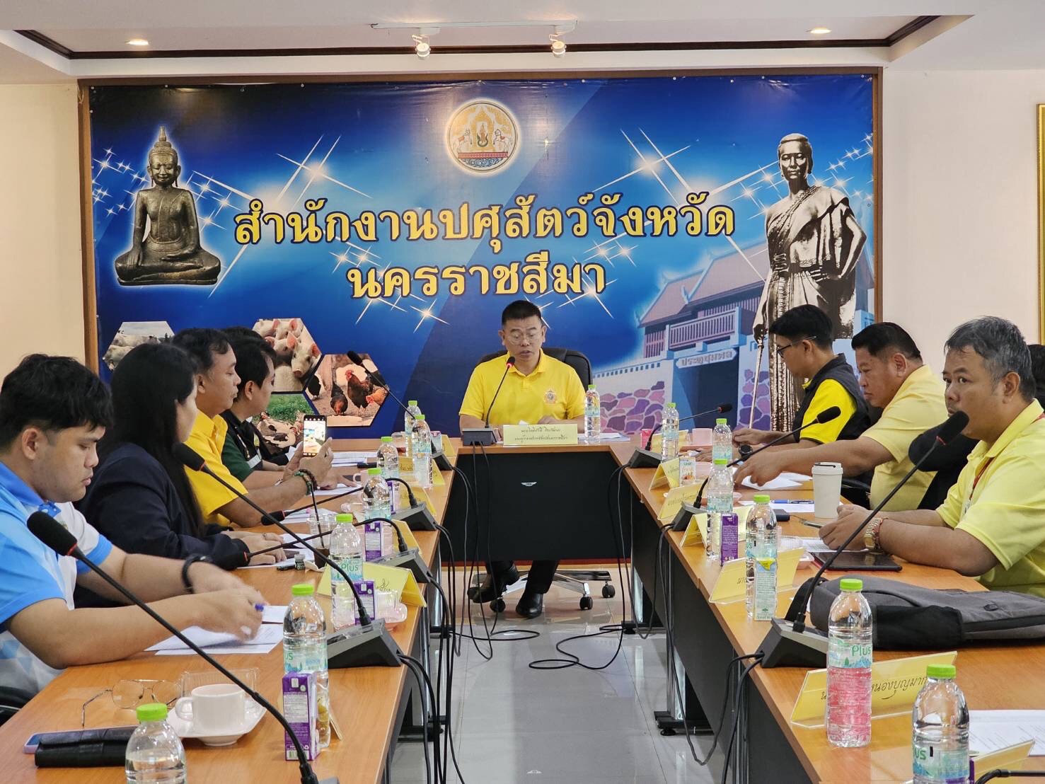 วันที่ 20 กันยายน 2567 สำนักงานประมงจังหวัดนครราชสีมา จัดประชุมคณะกรรมการประมงประจำจังหวัด ครั้งที่ 1/2567 ณ ห้องประชุมสำนักงานปศุสัตว์จังหวัดนครราชสีมา โดยมีรองผู้ว่าราชการจังหวัดนครราชสีมา เป็นประธานในที่ประชุม