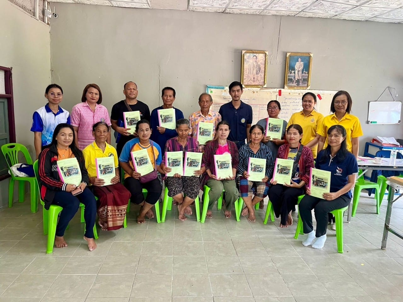 ลงพื้นที่ตรวจประเมินมาตรฐาน มกษ.9000-2552 เกษตรอินทรีย์แบบกลุ่ม..คลิก
