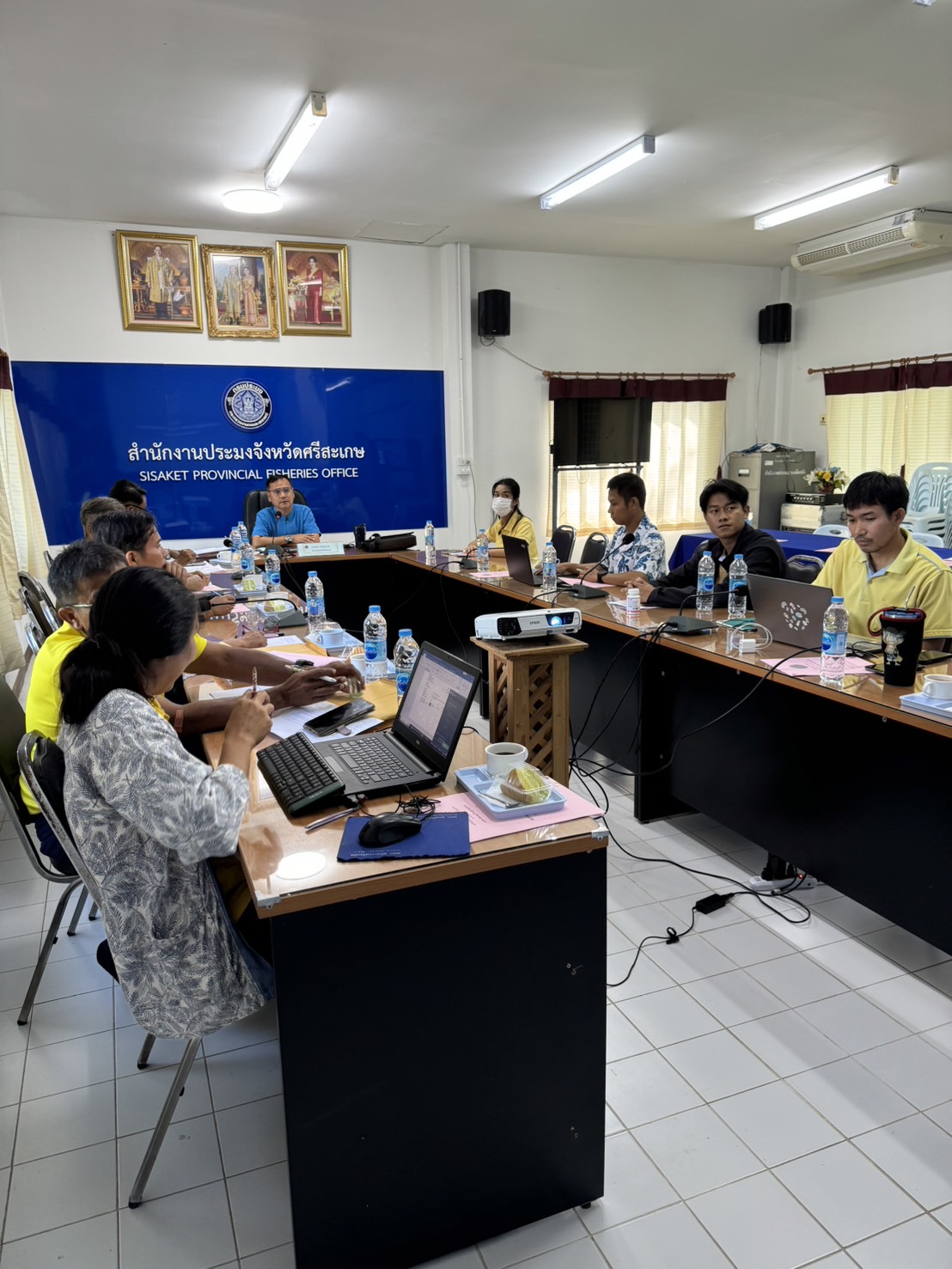 ประชุมประจำเดือนข้าราชการ พนักงานราชการ และเจ้าหน้าที่ในสังกัด ครั้งที่ 8/2567..คลิก