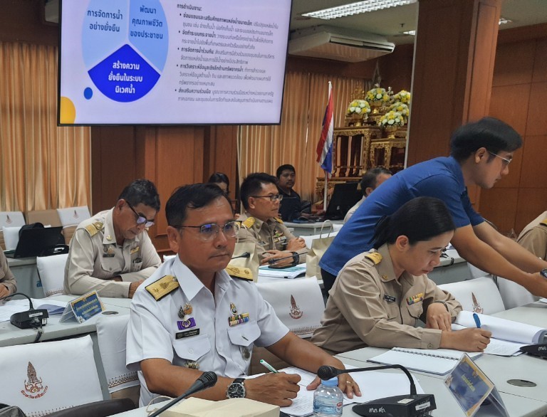 ร่วมประชุมเพื่อติดตามการบูรณาการแผนงานของส่วนราชการเพื่อพัฒนาขับเคลื่อนพื้นที่โครงการซ่อมแซมเสริมศักยภาพแหล่งน้ำขนาดเล็ก..คลิก