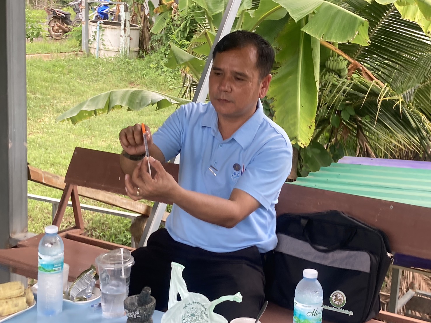 ส่งเสริมการเพาะเลี้ยงปลาตะเพียนขาว แก่กลุ่มเกษตรกรในพื้นที่อำเภอขุนหาญ..คลิก