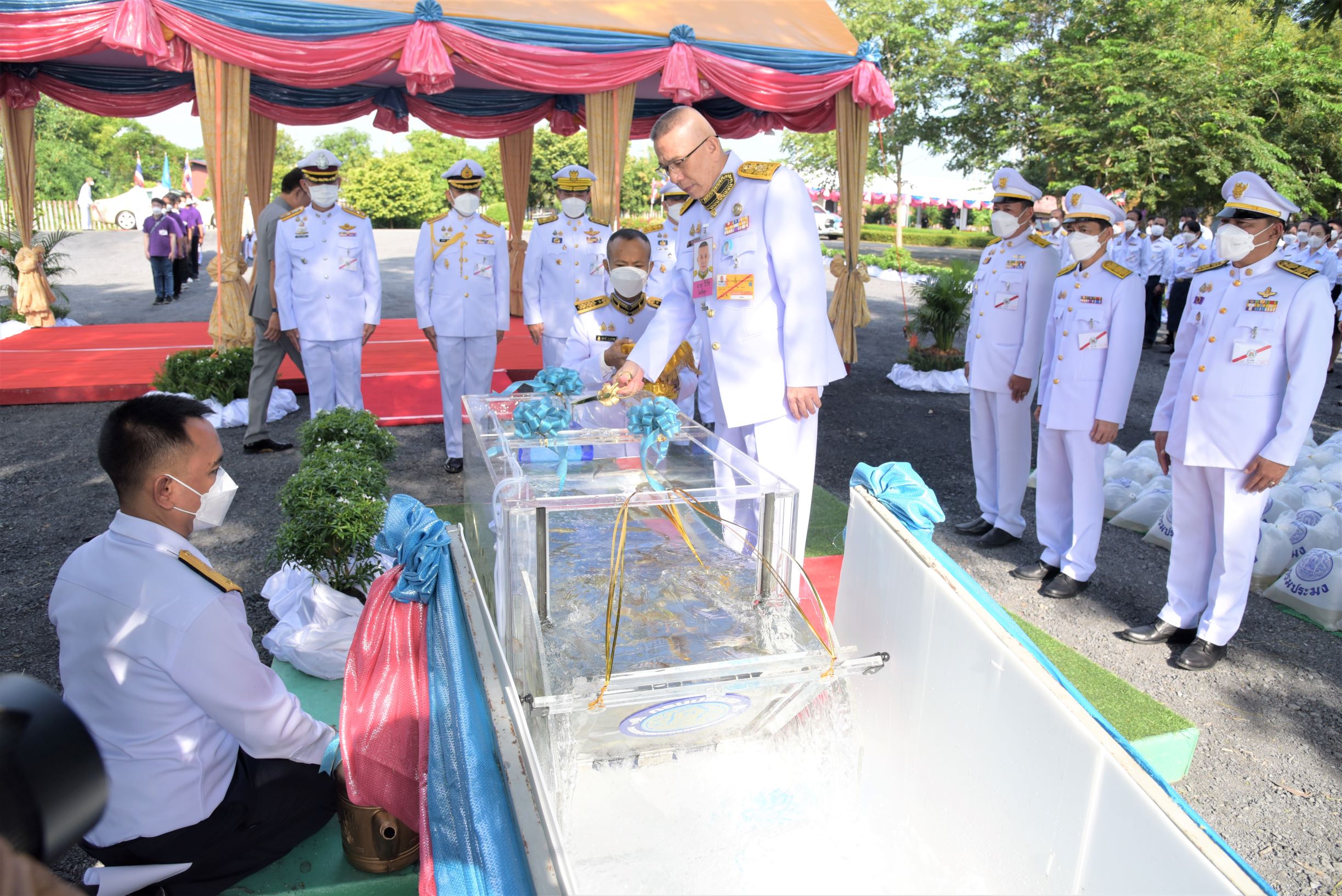 พิธีปล่อยพันธุ์สัตว์น้ำ เนื่องในโอกาสวันคล้ายวันประสูติ พระเจ้าวรวงศ์เธอ พระองค์เจ้าสิริภาจุฑาภรณ์ วันที่ ๘ ตุลาคม ๒๕๖๗..คลิก