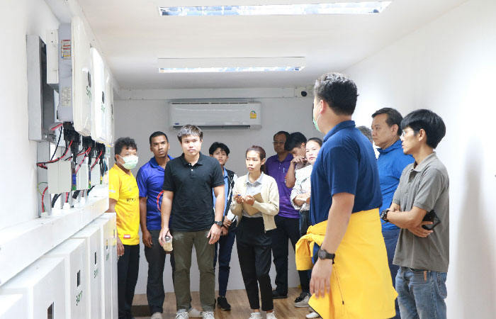ประชุมหารือการใช้งานระบบกักเก็บพลังงานไฟฟ้าเพื่อใช้ในกิจกรรมการประมง..คลิก