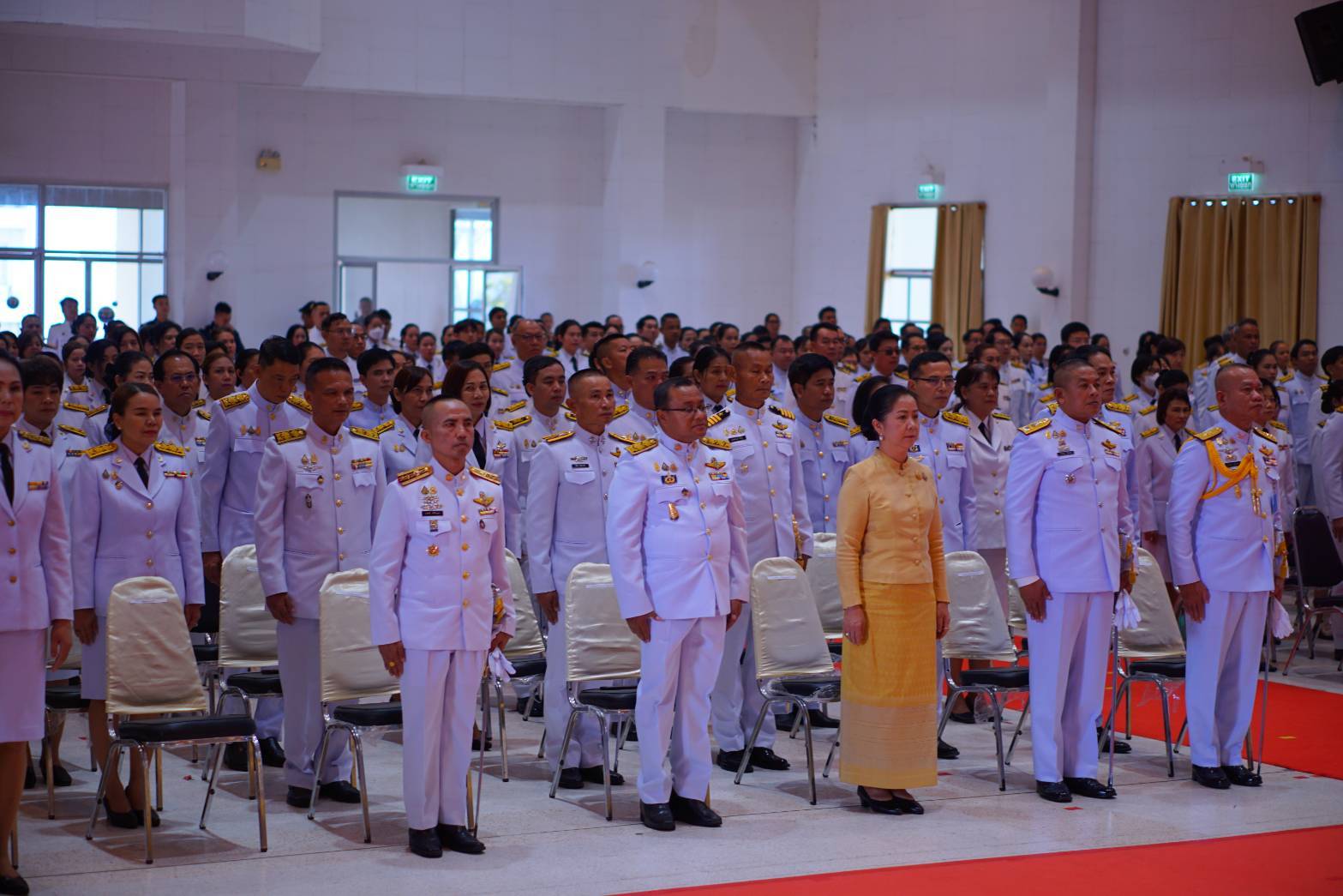 ประมงอุบลฯ ร่วมพิธีวางพวงมาลาน้อมรำลึกในพระมหากรุณาธิคุณเนื่องในวันนวมินทรมหาราช 13 ตุลาคม 2567..คลิก