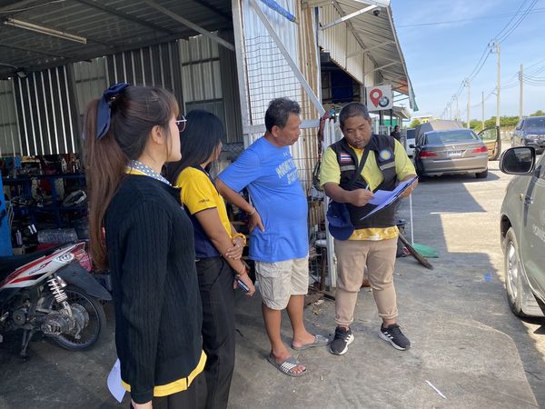 สำนักงานประมงพื้นที่กรุงเทพมหานคร ลงพื้นที่ตรวจติดตามองค์กรชุมชนประมงท้องถิ่นกลุ่มผู้เลี้ยงสัตว์น้ำแขวงขุมทอง แขวงทับยาว แขวงลำปลาทิว เขตลาดกระบัง