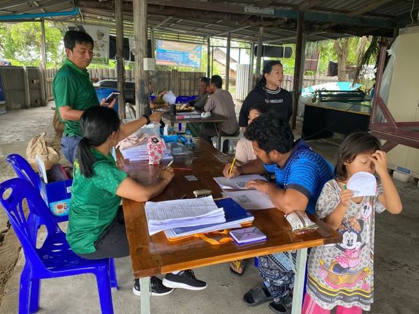 สำนักงานประมงพื้นที่กรุงเทพมหานคร ลงพื้นที่ให้บริการแก่เกษตรกร และเตรียมความพร้อมในการปล่อยปลากะพงขาวเพื่อกำจัดปลาหมอคางดำ