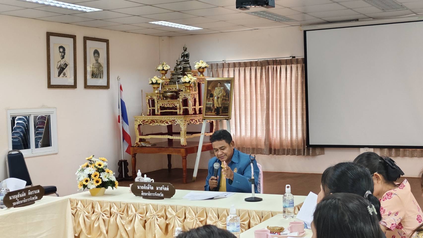 นักวิชาการประมง เข้าร่วมประชุมเตรียมความพร้อม และกำหนดแนวทางในการจัดนิทรรศการงานเปิดโลกการศึกษาสร้างปัญญาเด็กพัทลุง ครั้งที่ 18 ประจำปี 2567   ณ ห้องประชุมสำนักงาน สกสค. จังหวัดพัทลุง