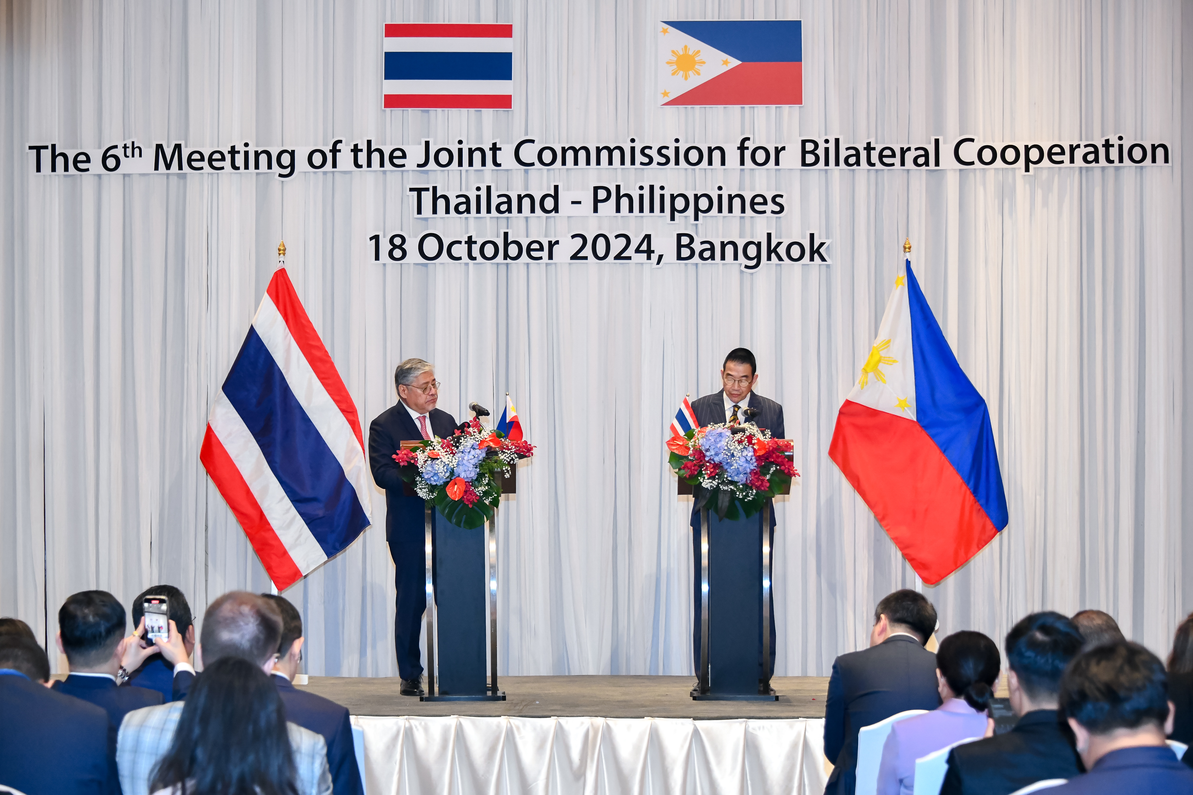 การประชุมคณะกรรมาธิการร่วมว่าด้วยความร่วมมือทวิภาคี ไทย – ฟิลิปปินส์ (JCBC) ครั้งที่ 6..คลิก