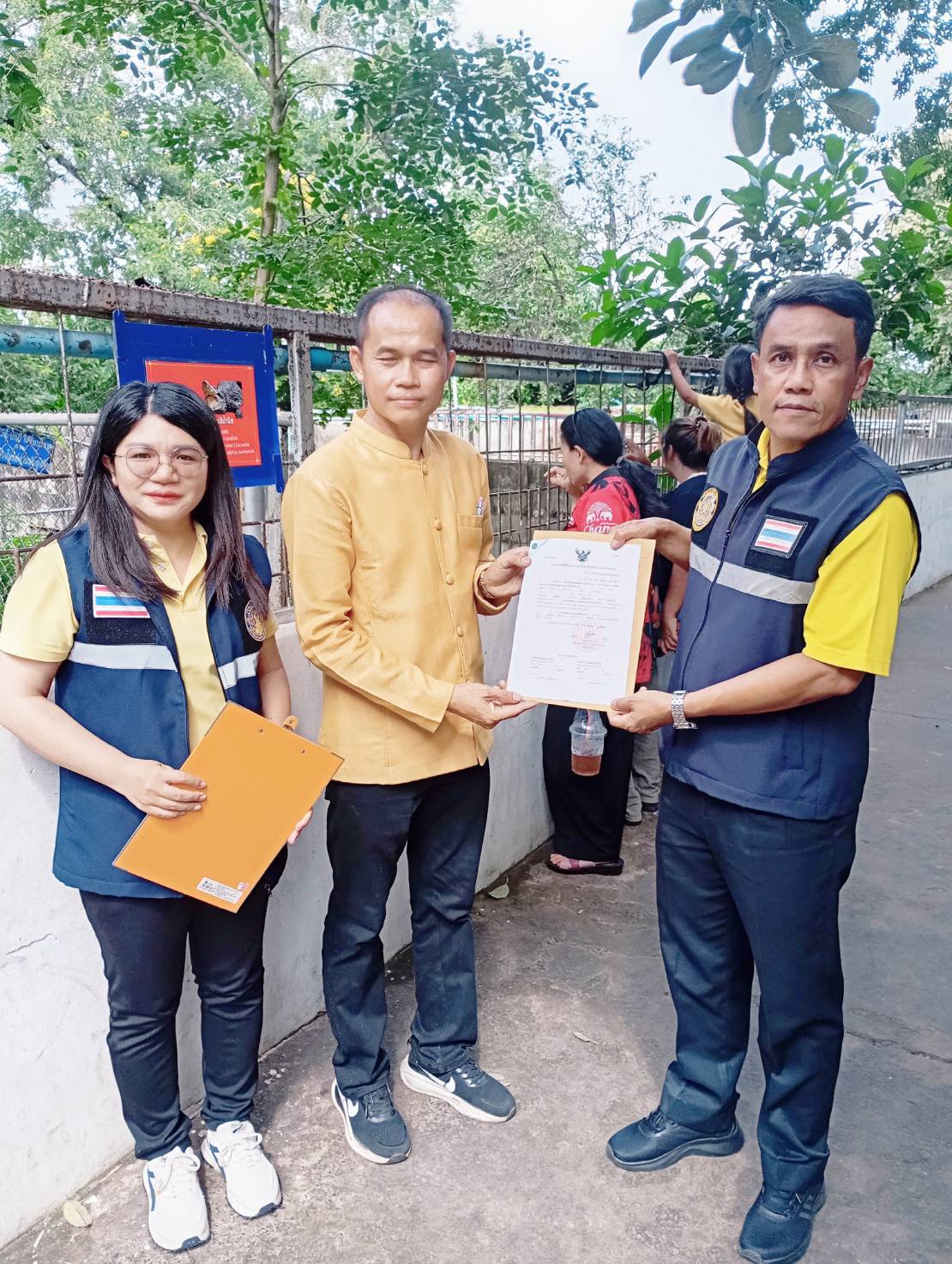 ลงพื้นที่ตรวจสอบฟาร์มเลี้ยงจระเข้ ตามประกาศกรมประมง..คลิก