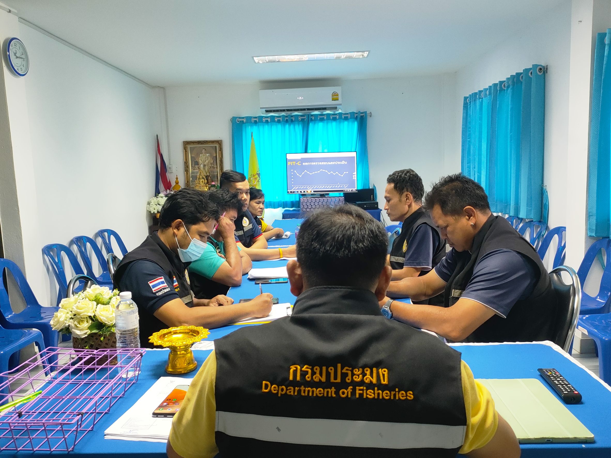 ประชุมเจ้าหน้าที่ ด่านตรวจประมงตรัง ครั้งที่ 3/2567..คลิก