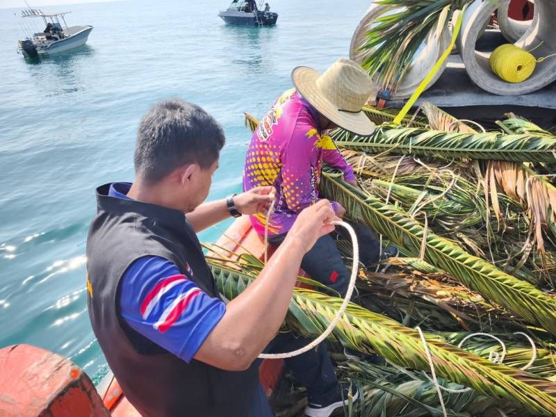 ร่วมโครงการจัดสร้างแหล่งอาศัยสัตว์ทะเลด้วยซั้งกอ..คลิก
