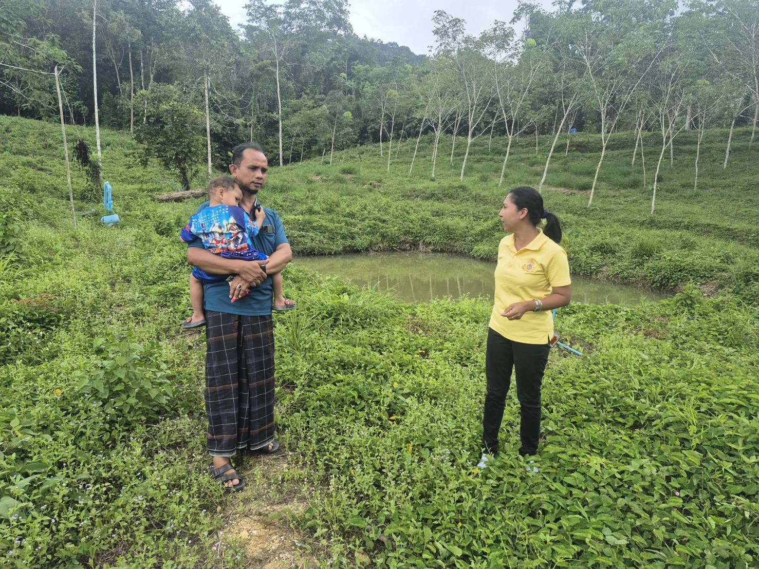 ลงพื้นที่รับสมัครเกษตรกรเข้าร่วมโครงการพัฒนาเกษตรกรยั่งยืน..คลิก