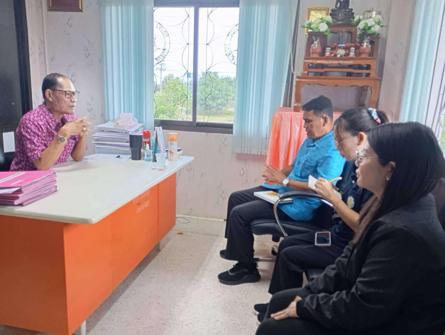 ลงพื้นที่ตรวจสอบความพร้อมแหล่งน้ำเพื่อเตรียมจัดงานพิธีปล่อยพันธุ์สัตว์น้ำ..คลิก