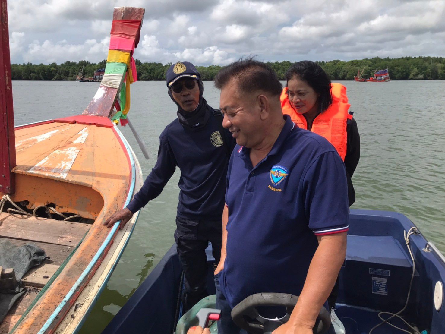 ศูนย์ป้องกันและปราบปรามประมงทะเลกระบี่ ร่วมสำนักงานประมงจังหวัดตรัง ประมงอำเภอกันตัง ลงพื้นที่สำรวจและติดตามผลการดำเนินงานในพื้นที่ อำเภอกันตัง จังหวัดตรัง