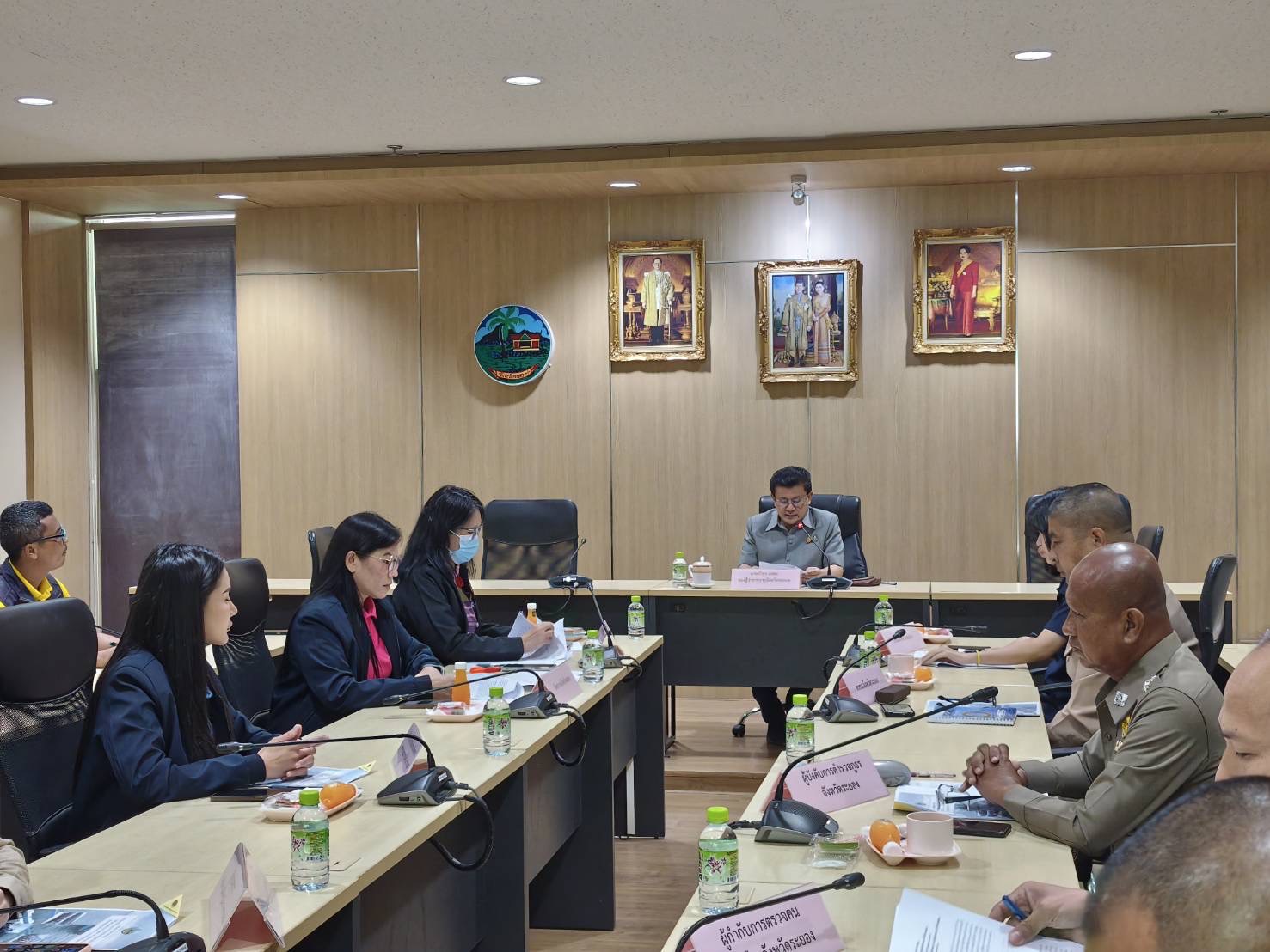 เข้าร่วมประชุมศูนย์บริหารจัดการแรงงานประมงจังหวัดระยอง ครั้งที่ 1 ประจำปีงบประมาณ 2568..คลิก