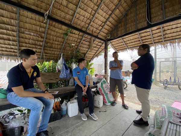 สำนักงานประมงพื้นที่กรุงเทพมหานคร ลงพื้นที่ให้บริการแก่เกษตรกรในพื้นที่เขตลาดกระบัง กรุงเทพมหานคร