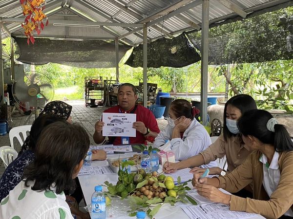 สำนักงานประมงเขตพื้นที่ 2 ร่วมประชุมศูนย์บริการและถ่ายทอดเทคโนโลยีการเกษตร เขตสะพานสูง 
