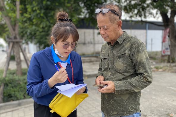 สำนักงานประมงพื้นที่กรุงเทพมหานคร ลงพื้นที่ให้บริการแก่เกษตรกร ในพื้นที่เขตลาดกระบัง และเขตประเวศ กรุงเทพมหานคร