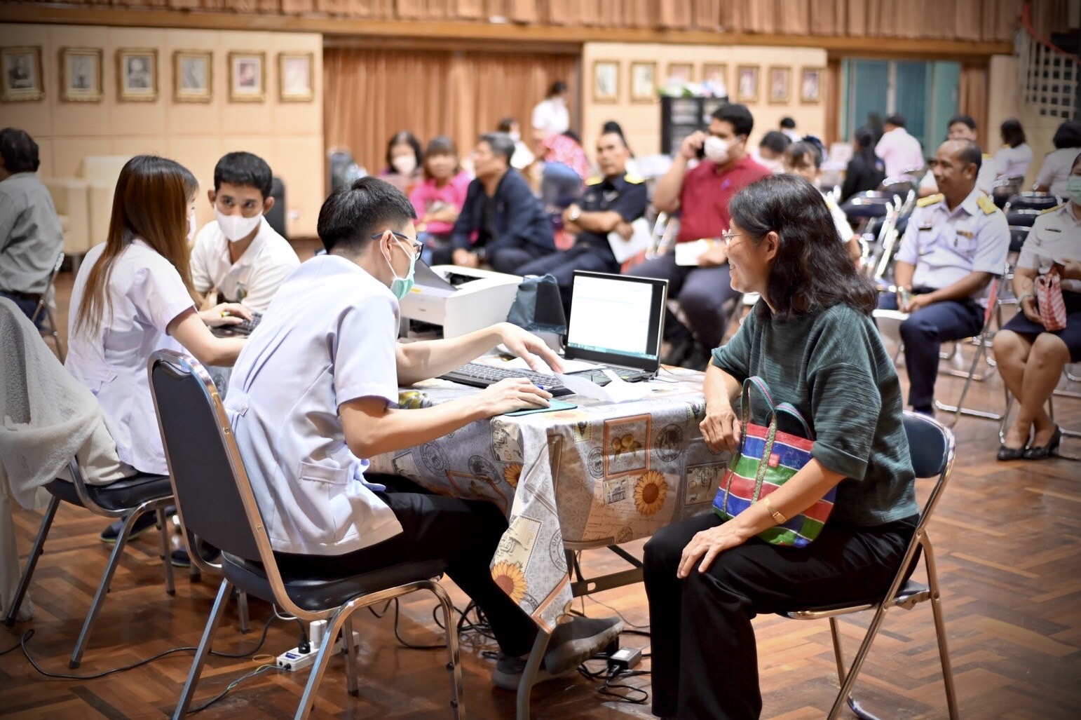 กรมประมงจัดกิจกรรมตรวจสุขภาพติดตามผลการรักษา ครั้งที่ 2..คลิก