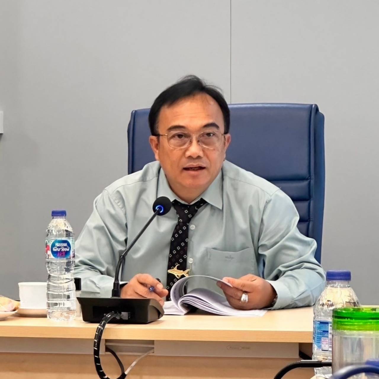 ประชุมชี้แจงแนวทางการปฏิบัติงานโครงการยกระดับคุณภาพมาตรฐานสินค้าเกษตร พัฒนาเกษตรอินทรีย์ การเพาะเลี้ยงสัตว์น้ำชนิดที่ใกล้สูญพันธุ์ และจัดระเบียบการทำการประมง ปีงบประมาณ ๒๕๖๘..คลิก