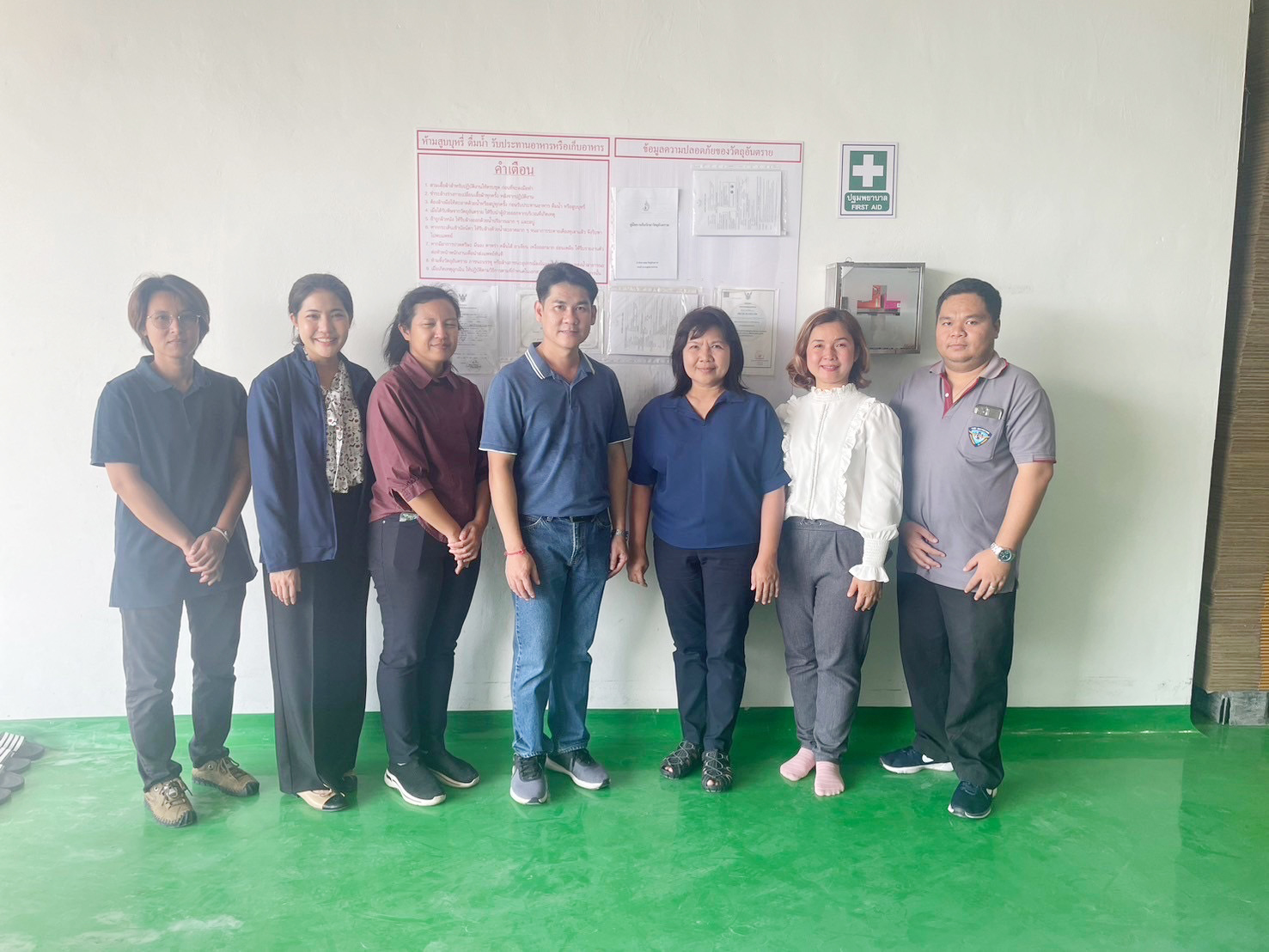 เจ้าหน้าที่กลุ่มควบคุมวัตถุอันตรายและการค้าปัจจัยการผลิต ลงพื้นที่จังหวัดปทุมธานี