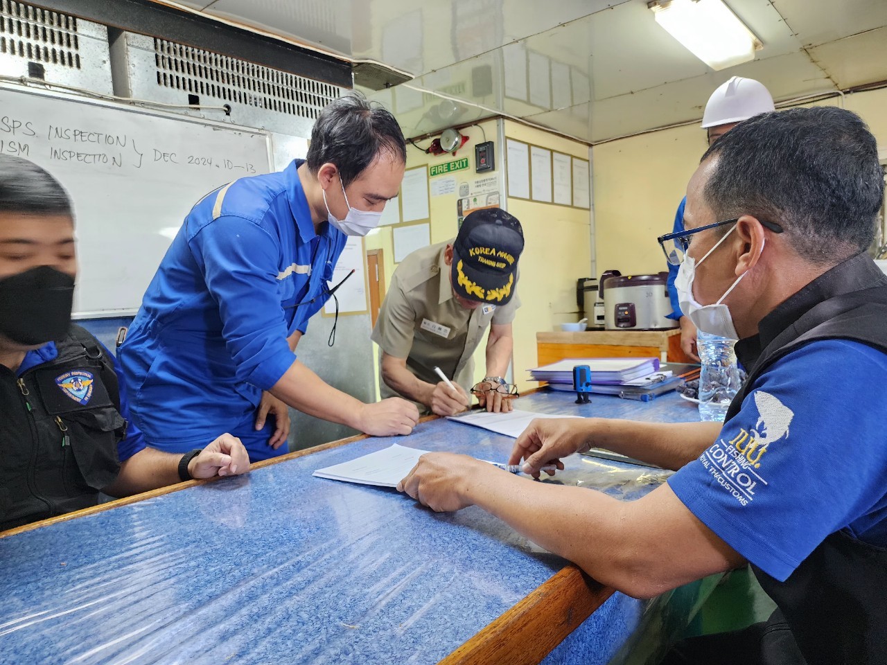 ตรวจสอบเรือตามมาตรการรัฐเจ้าของท่า : SEIN KASAMA,EURO STAR และ SEIN PRINCESS