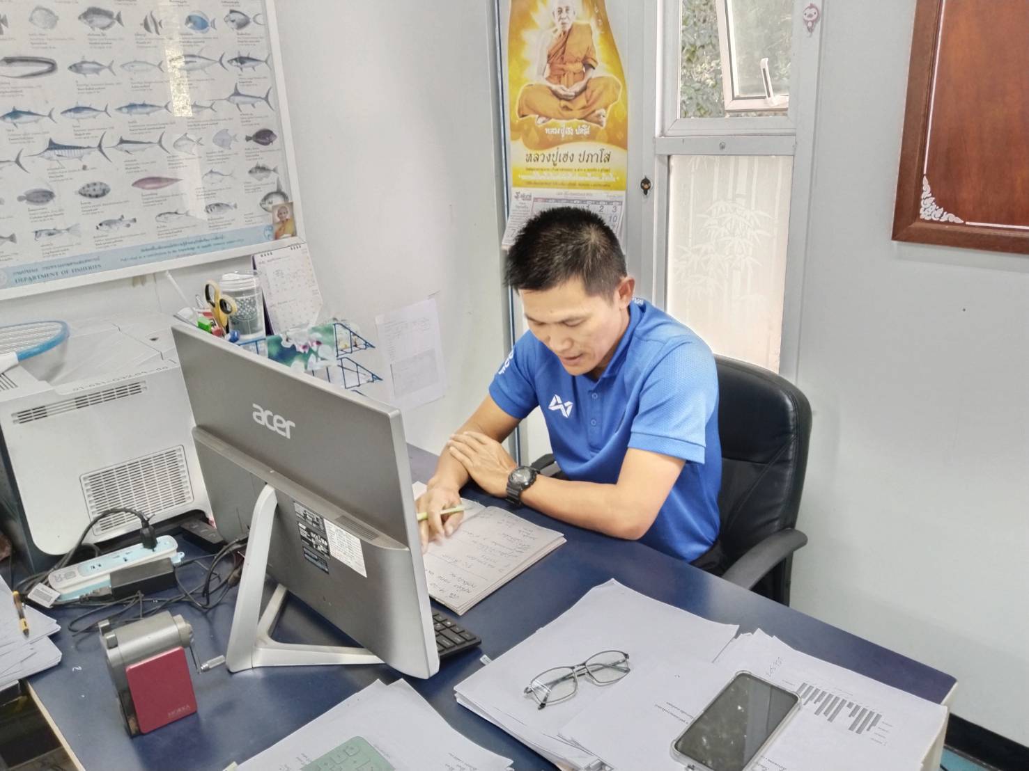 ประชุมคณะกรรมการขับเคลื่อนนโยบายของกรมประมง (FisheriesCo-ordinator;FC) จังหวัดศรีสะเกษ..คลิก