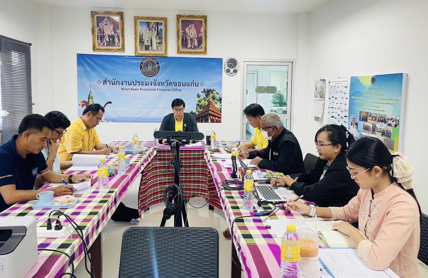 การเข้าร่วมประชุมคัดเลือกกรรมการผู้ทรงคุณวุฒิในคณะกรรมการประมงประจำจังหวัดขอนแก่น