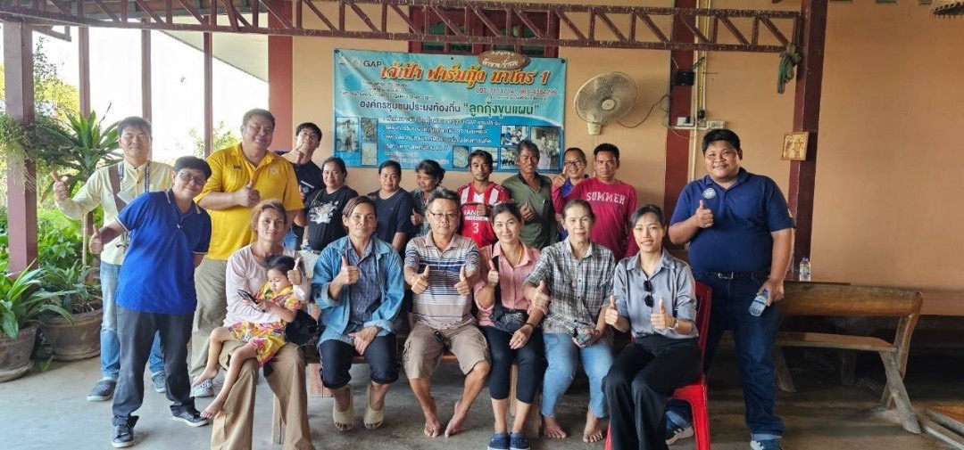  ร่วมเป็นวิทยากรร่วมกับทีมวิจัย 