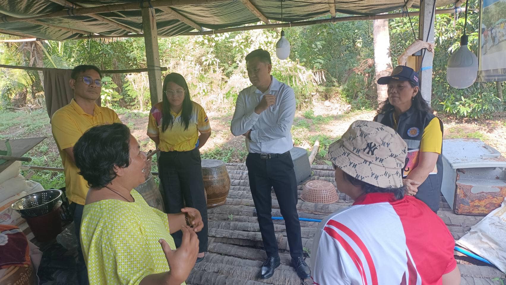 เข้าร่วมหารือและวางแผนการจัดส่งปลาหมอคางดำ..คลิก