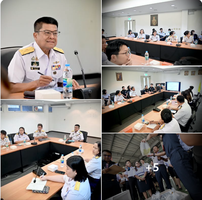 ผู้บริหารนำทีม (DOF Young Blood) เข้าศึกษาดูงาน ณ ด่านตรวจประมงท่าอากาศยานสุวรรณภูมิ