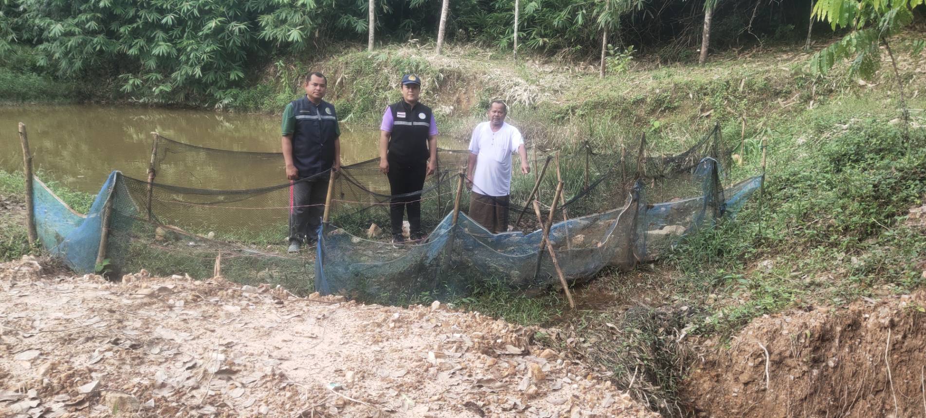 ลงพื้นที่สำรวจเกษตรกรที่ประสบภัยพิบัติ..คลิก