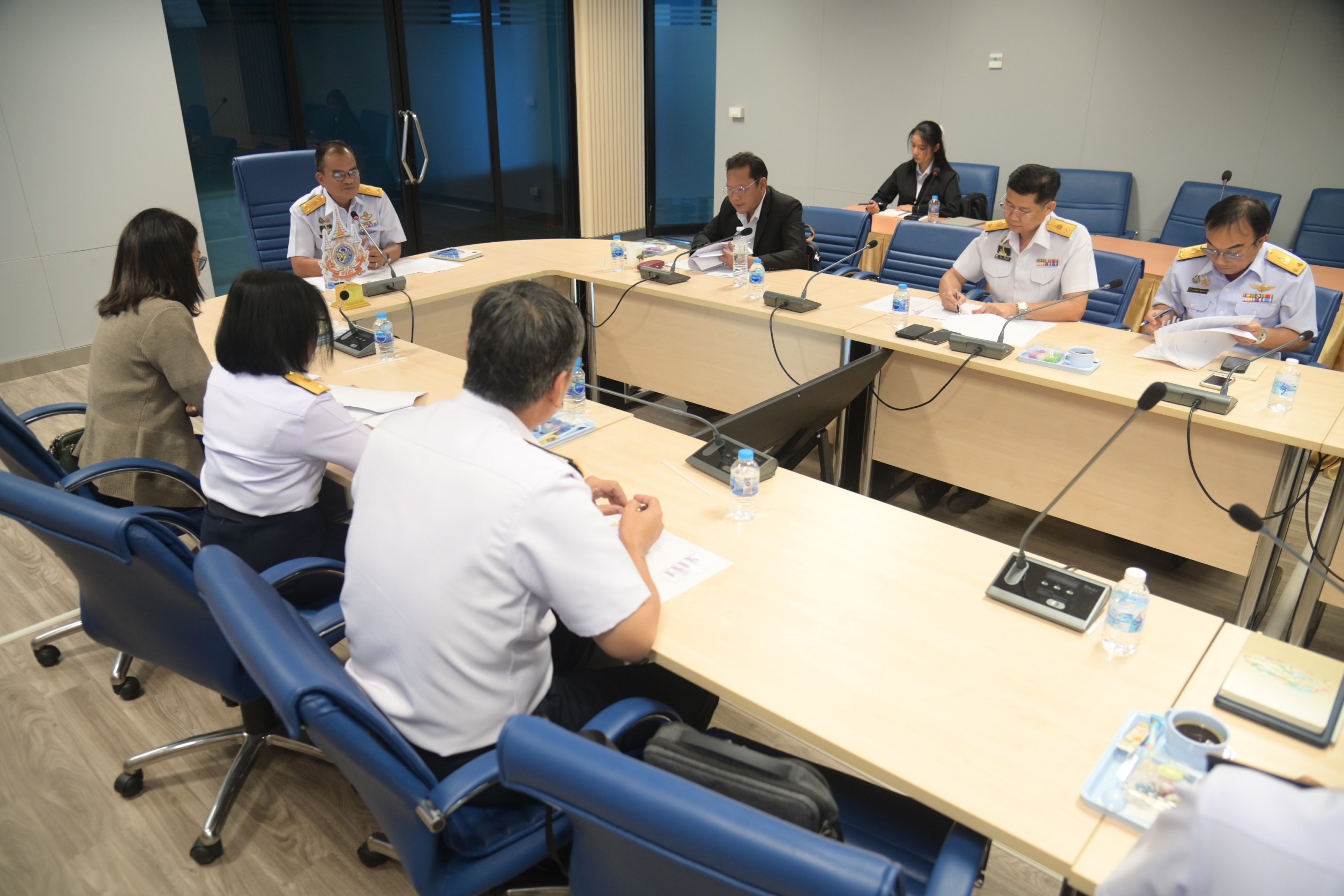 รองอธิบดีกรมประมง เป็นประธานการประชุมคณะกรรมการโครงการปรับปรุงระบบกรองน้ำหมุนเวียนอ่างหยก..คลิก