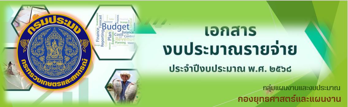 งบประมาณรายจ่ายปี พ.ศ.2568