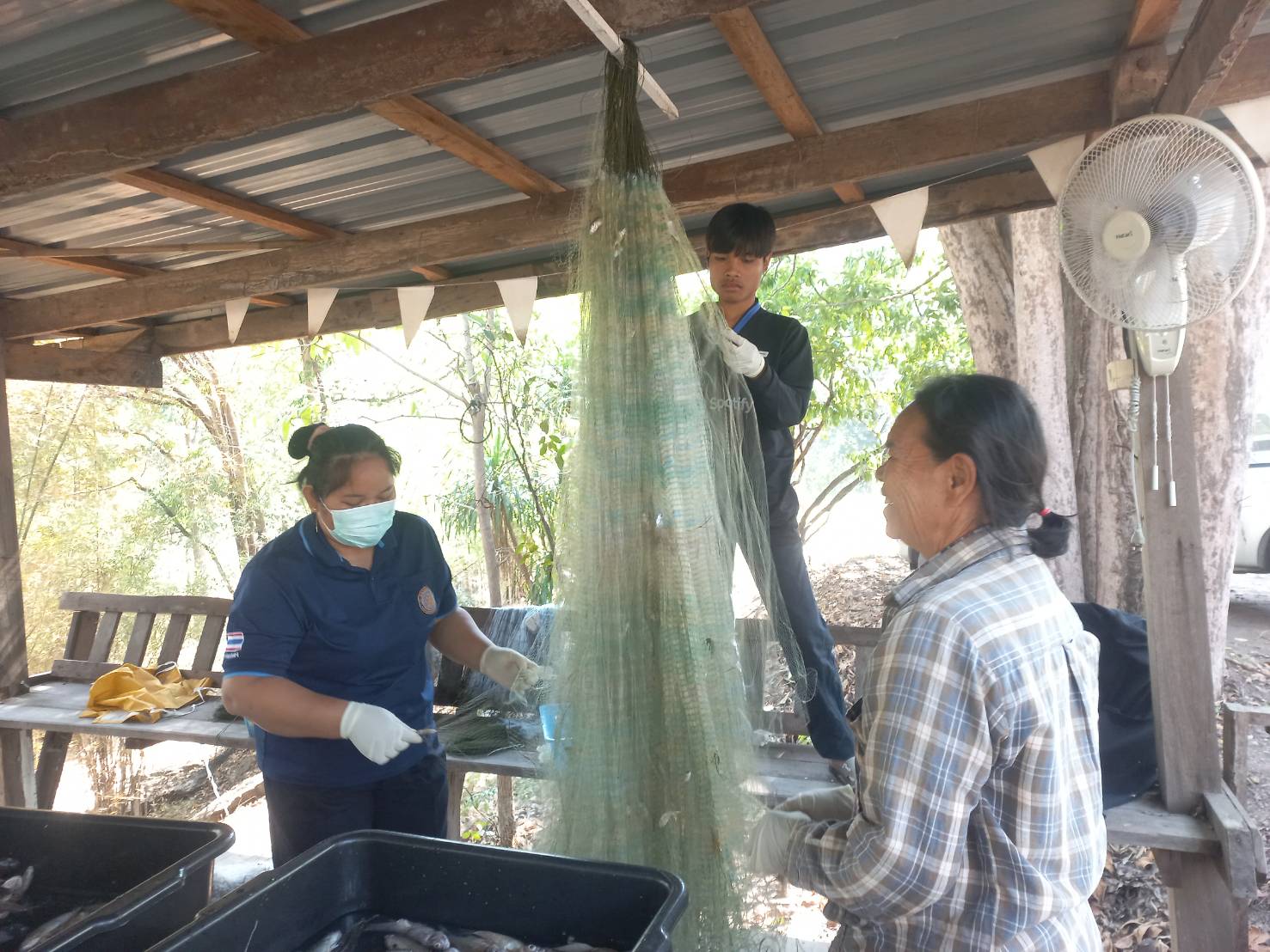 การปฏิบัติงานสำรวจและรวบรวมข้อมูลสภาวะทรัพยากรสัตว์น้ำ (CPUE) ประจำปีงบประมาณ 2568 ครั้งที่ 1