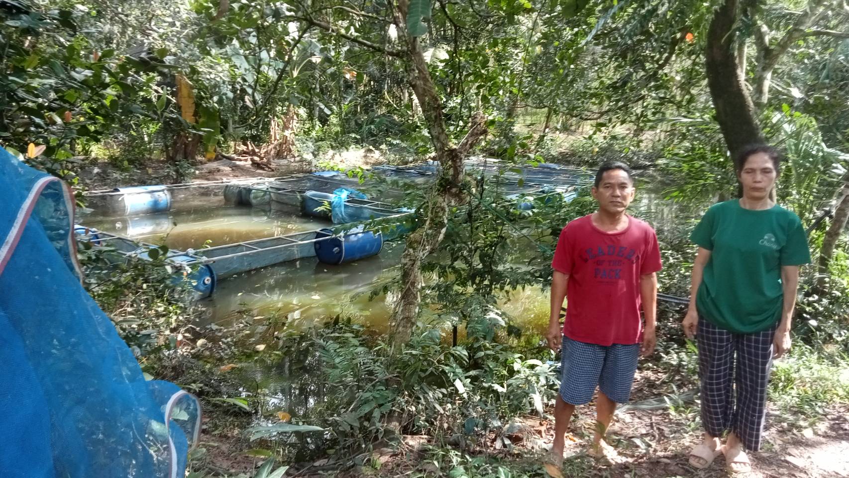 ประมงอำเภอเขาชัยสน ร่วมกับผู้ใหญ่บ้าน ผู้ช่วยผู้ใหญ่บ้าน ตรวจสอบความเสียหายเกษตรกรผู้ประสบอุทกภัยด้านประมง    พื้นที่ ตำบลเขาชัยสน ตำบลโคกม่วง อำเภอเขาชัยสน  จังหวัดพัทลุง..คลิก