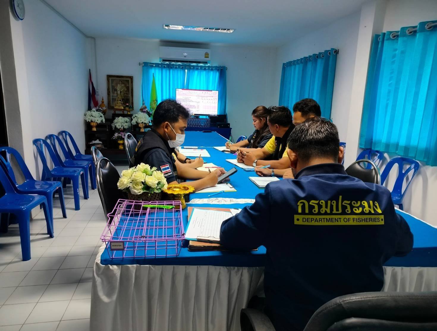 ประชุมเจ้าหน้าที่ ด่านตรวจประมงตรัง ครั้งที่ 4/2567..คลิก