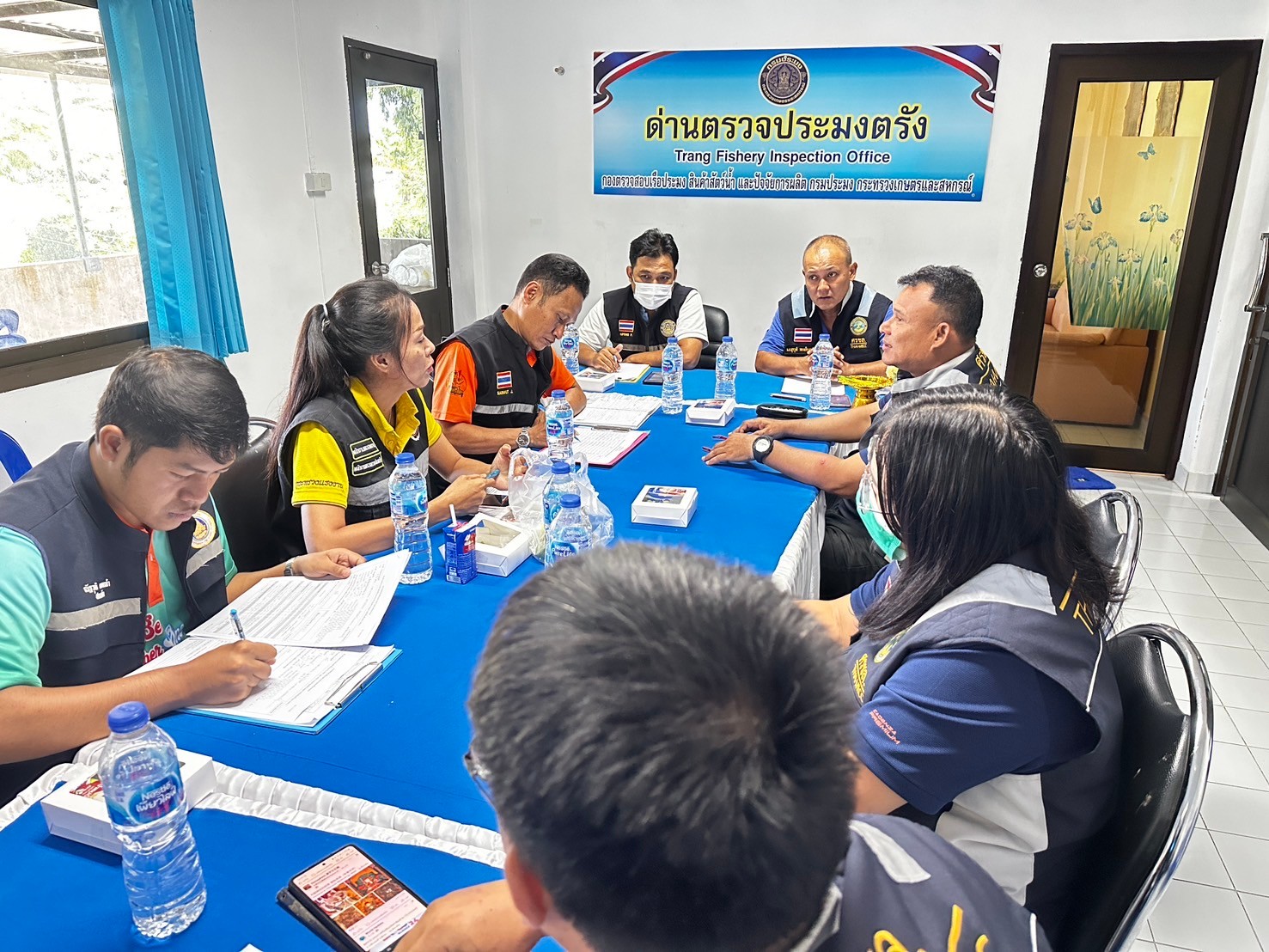 ประชุมชุดสหวิชาชีพ ประจำเดือนตุลาคม 2567 ครั้งที่ 23/2567 และ ครั้งที่ 24/2567 ณ ห้องประชุมด่านตรวจประมงตรัง..คลิก