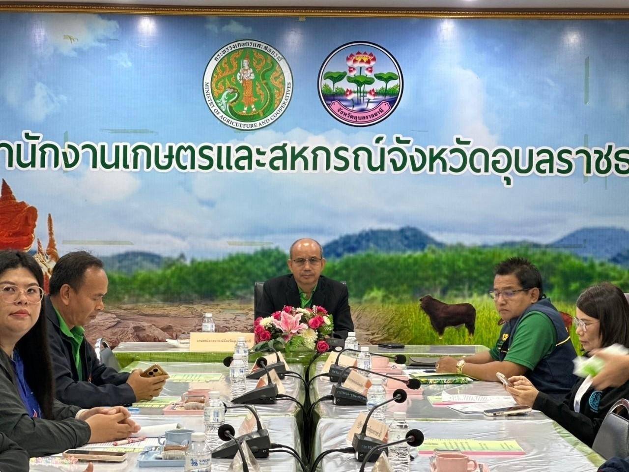 ประมงอุบลฯ เข้าร่วมประชุมชี้แจงแนวทางการดำเนินโครงการขับเคลื่อนการเกษตรระดับหมู่บ้านสู่การผลิตสินค้าเกษตรมูลค่าสูง ประจำปีงบประมาณ พ.ศ.2568..คลิก