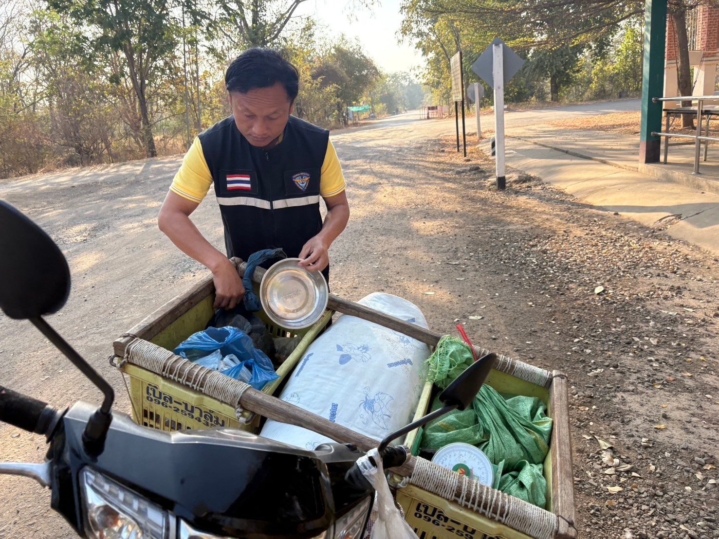 ตรวจสินค้าประมงที่นำเข้า ส่งออก ทางจุดผ่านแดนตาพระยา..คลิก