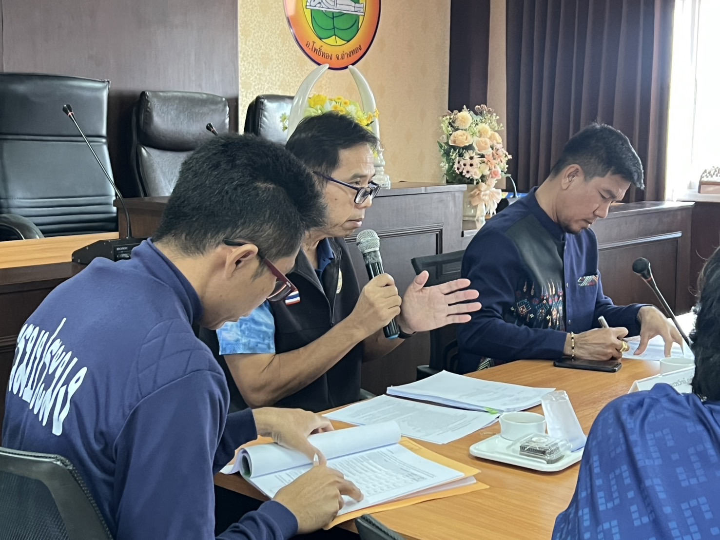 ในการประชุมชี้แจงโครงการบริหารจัดการทรัพยากรประมง กิจกรรมบริหารจัดการทรัพยากรประมงน้ำจืด ประจำปีงบประมาณ 2568 หนองหลวง และหนองอีล้ำ ณ องค์การบริหารส่วนตำบลอินทประมูล..คลิก