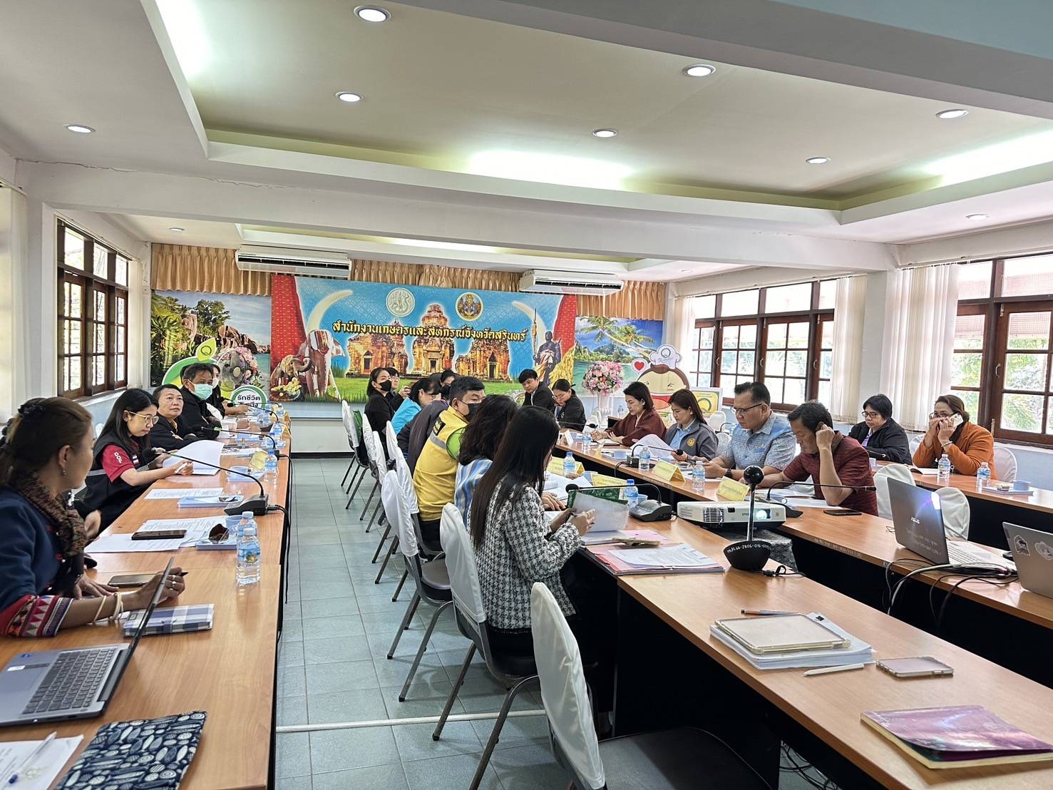 ประชุมชี้แจงแนวทางตามแผนการตรวจราชการของผู้ตรวจราชการกระทรวงเกษตรและสหกรณ์ ประจำปีงบประมาณ พ.ศ.2568