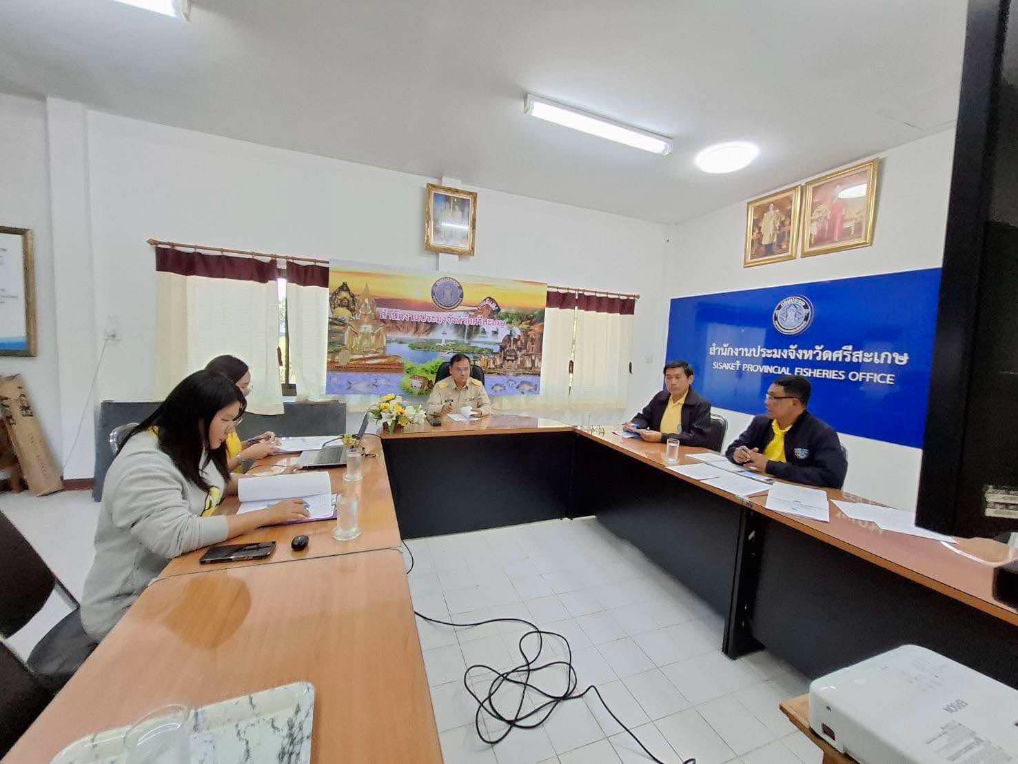 “ประมงศรีสะเกษ ประชุมพิจารณาอนุมัติแผนการใช้จ่ายเงินอุดหนุนโครงการธนาคารสินค้าเกษตร ปีงบประมาณ 2568“..คลิก