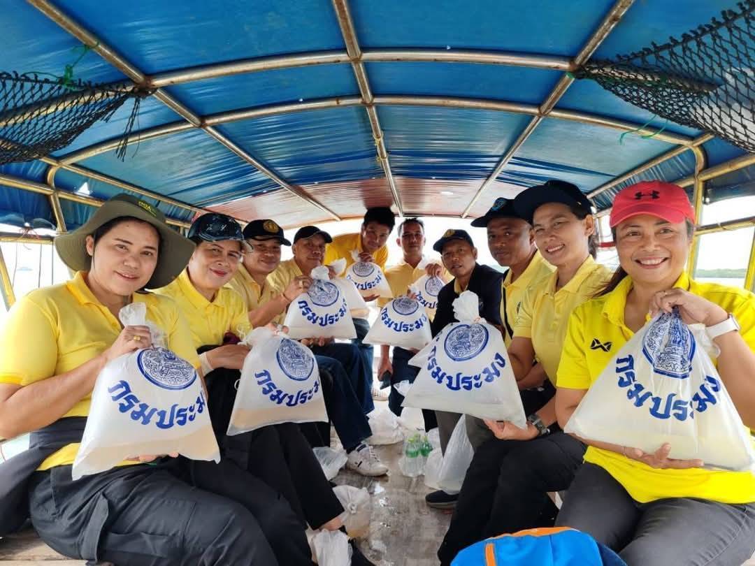 วันพฤหัสบดีที่ 16 มกราคม 2568 : กิจกรรมจิตอาสาปล่อยพันธุ์สัตว์น้ำ 200,000 ตัว ที่บ้านบากันใหญ่พัฒนา ตำบลเกาะสาหร่าย อำเภอเมืองสตูล จังหวัดสตูล..คลิก