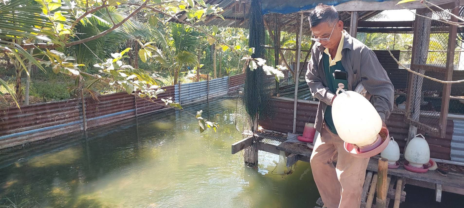 ประมงอำเภอนาจะหลวย ดำเนินงานตามแผนงานโครงการศูนย์เรียนรู้การเพิ่มประสิทธิภาพการผลิตสินค้าเกษตรประจำ ปีงบประมาณ พ.ศ. ๒๕๖๘..คลิก